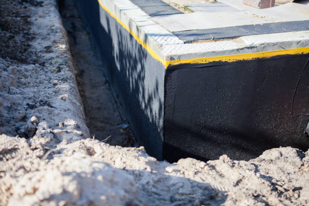 Professional Waterproofing technician working in Issue, MD